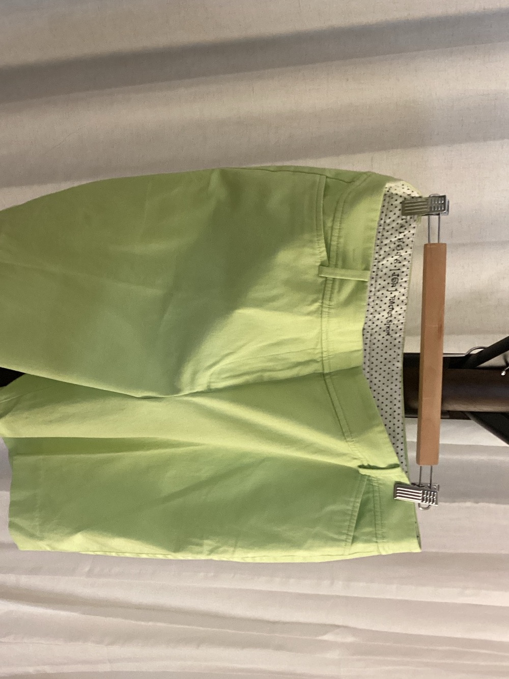 Talbots Lime Green Bermuda Shorts